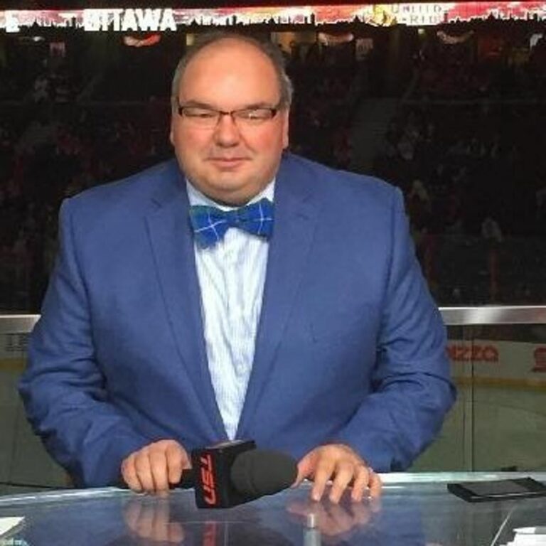 Hockey Columnist for the Ottawa Senators Bruce Garrioch In The Pressrow